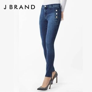 J. Brand Zion High Waist Skinny Jeans